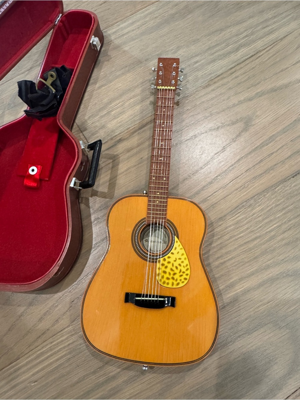 American Girl - Guitar and music stand